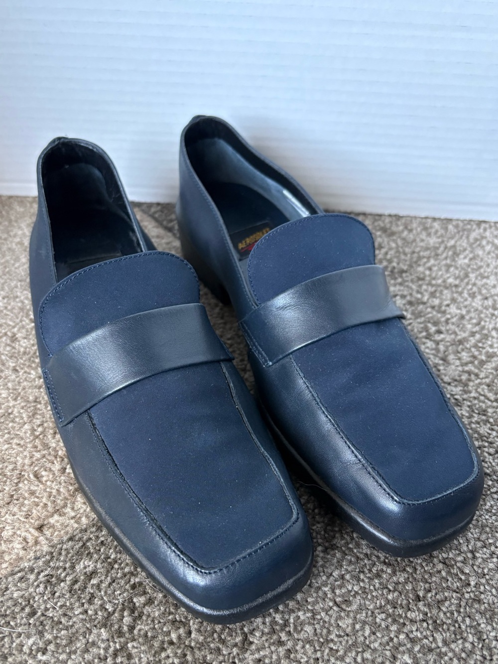 Aerosoles Navy Blue Loafers - 8